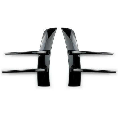 Car Front Bumper Lip Vent Spoiler Canards Splitter