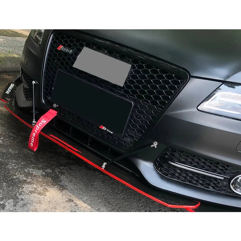 Bumper Lip Splitter Spoiler Support Bar Kit