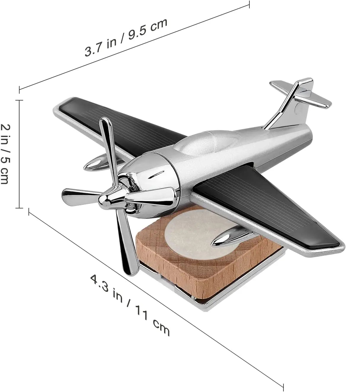 Solar Airplane Car Diffuser