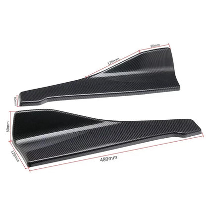 Bumper Rear Lip Trim Protector Car Side Skirt Cover