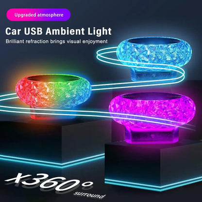 Portable Car USB Ambient Light