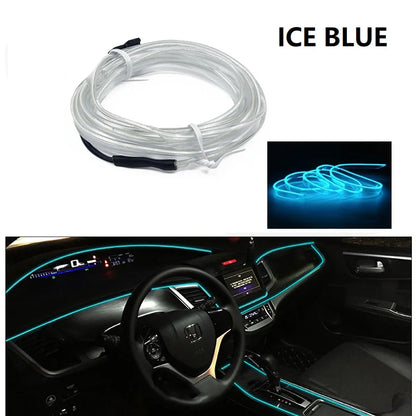 Car Interior LED Strip Flexible Neon Lights