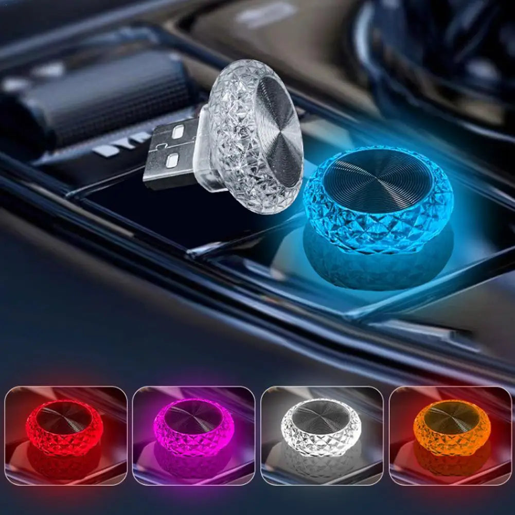 Portable Car USB Ambient Light